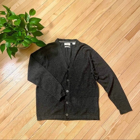 Banana Republic men’s Weatherproof Vintage cardigan gray size large - Picture 3 of 8